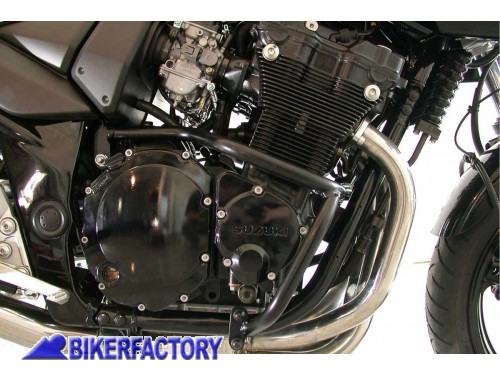 BikerFactory Protezione motore paracilindri tubolare SW Motech x SUZUKI GSF 650 Bandit 05 06 SBL 05 376 100 1000852