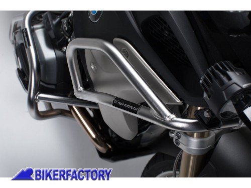 BikerFactory Protezione tubolare serbatoio SW Motech in acciaio INOX per BMW R 1200 GS LC Rallye R 1250 GS R1250GS Style Rallye SBL 07 870 10100 1037212