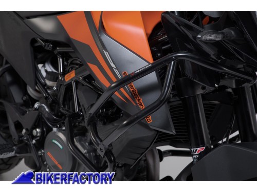 BikerFactory Protezione tubolare serbatoio carena SW Motech colore nero per KTM 390 Adventure SBL 04 958 10100 B 1044919