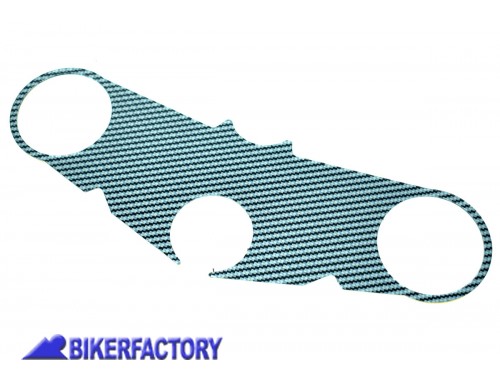 BikerFactory Protezione manubrio PYRAMID colore Carbon Look finto carbonio x KAWASAKI ZX 7 R Ninja PY08 01305X 1033041