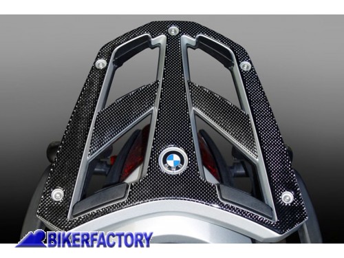 BikerFactory Rifinitura portapacchi posteriore in fibra di carbonio per R 1200 R Z8901 1001945