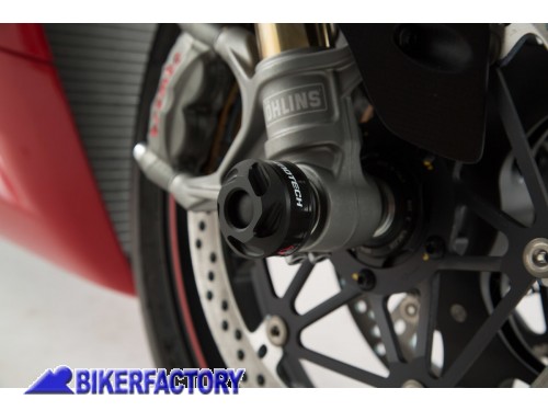 BikerFactory Tamponi paracolpi forcella anteriore SW Motech x DUCATI 899 959 1299 V4 Panigale e XDiavel S IN ESAURIMENTO STP 22 176 10200 B 1028493