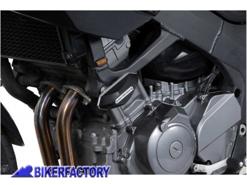 BikerFactory Tamponi paratelaio salva motore SW Motech x YAMAHA TDM 900 06 09 STP 06 590 10600 B 1001040