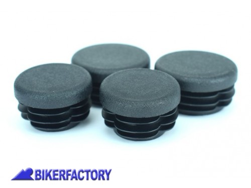 BikerFactory Kit tappi telaio PYRAMID in ABS colore nero opaco per DUCATI Hypermotard 821 939 Hyperstrada 821 939 PY22 089506 1036911