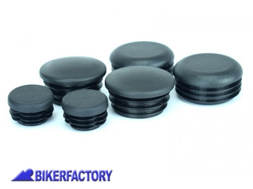 BikerFactory Kit tappi telaio PYRAMID in ABS colore nero opaco per DUCATI Multistrada 1200 Multistrada 1200 S PY22 089504 1036910