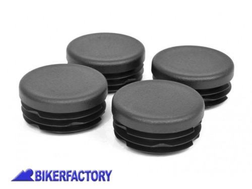 BikerFactory Kit tappi telaio PYRAMID in ABS colore nero opaco per DUCATI X Diavel X Diavel S PY22 089505 1039212