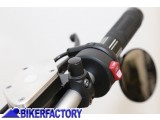 BikerFactory Tappini HIGHSIDER colore nero per agganci specchietti M10 PW 00 160 314 1036412