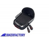 BikerFactory Borsetta porta GPS SW Motech mod NAVi Bag S EXT 135 mm x 90 mm x 25 mm INT 120 mm x 60 mm x 15 mm BC GPS 00 004 10000 1043259