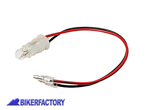 BikerFactory Bulbo luce di posizione con cappuccio in gomma Prodotto generico non specifico per questo modello di moto PW 00 223 321 1032466