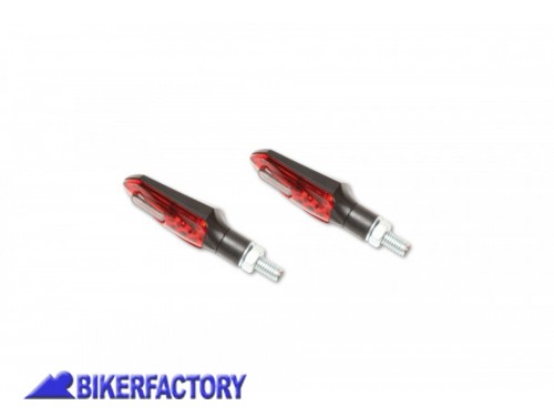 BikerFactory Coppia frecce fari posteriori a LED mod ARROWHEAD Prodotto generico non specifico per questo modello di moto PW 00 254 078 1041108