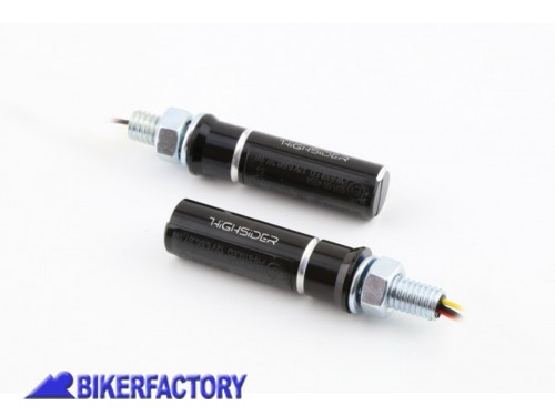 BikerFactory Coppia frecce fari posteriori a LED mod CONERO Prodotto generico non specifico per questo modello di moto PW 00 254 033 1041105