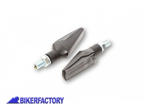 BikerFactory Coppia frecce fari posteriori a LED mod FINELINE Prodotto generico non specifico per questo modello di moto PW 00 254 174 1041114