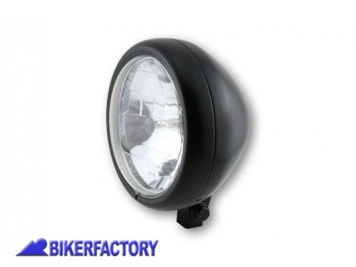 BikerFactory Faro anteriore SHIN YO %C3%9814 6 cm modello PECOS colore nero opaco Prodotto generico non specifico per questo modello di moto PW 00 223 205 1038985