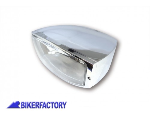 BikerFactory Faro anteriore rettangolare modello OREGON Prodotto generico non specifico per questo modello di moto PW 00 223 055 1032384