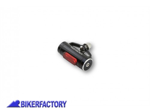 BikerFactory Faro posteriore a LED HIGHSIDER modello CONERO T1 vetro rosso Prodotto generico non specifico per questo modello di moto PW 00 255 164 1038213