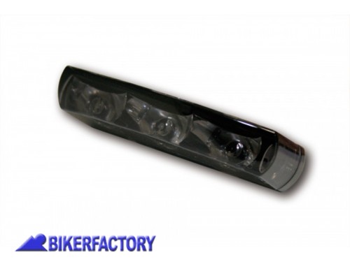 BikerFactory Faro posteriore a LED modello CRYSTAL vetro fum%C3%A9 Prodotto generico non specifico per questo modello di moto PW 00 255 006 1041132