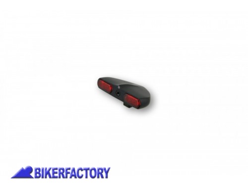 BikerFactory Faro posteriore a LED modello FLIGHT vetro rosso Prodotto generico non specifico per questo modello di moto PW 00 255 111 1041142