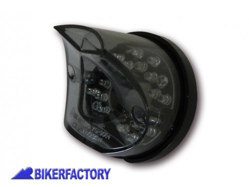 BikerFactory Faro posteriore a LED modello MADISON Prodotto generico non specifico per questo modello di moto PW 00 255 044 1027268