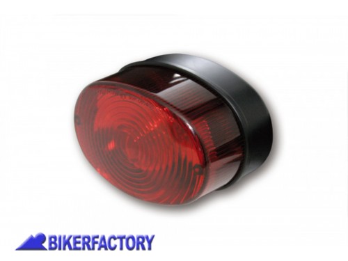 BikerFactory Faro posteriore a LED modello OVAL Prodotto generico non specifico per questo modello di moto PW 00 255 700 1041155