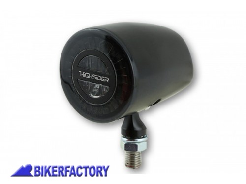 BikerFactory Faro posteriore a LED modello ROCKET CLASSIC LED colore nero Prodotto generico non specifico per questo modello di moto PW 00 255 342 1041153