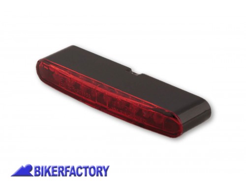 BikerFactory Faro posteriore a LED modello STRIPE vetro rosso Prodotto generico non specifico per questo modello di moto PW 00 255 024 1047505