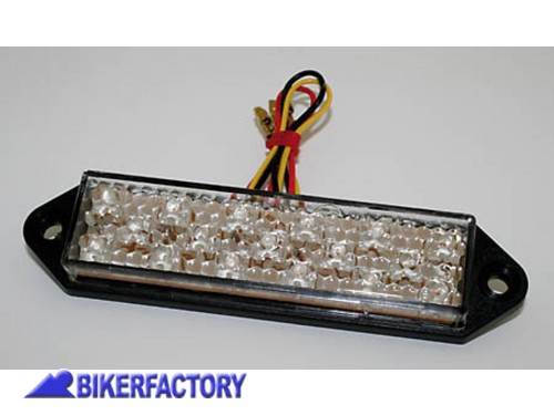 BikerFactory Faro posteriore a LED modello SUPERFLAT Prodotto generico non specifico per questo modello di moto PW 00 255 082 1027230