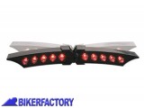 BikerFactory Faro posteriore a LED modello X WING Prodotto generico non specifico per questo modello di moto 1027172