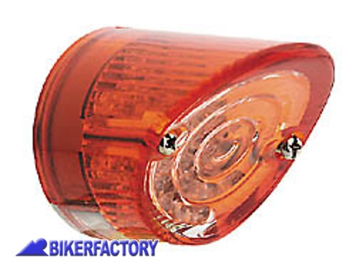 BikerFactory Faro posteriore a LED modello mini NOSE Prodotto generico non specifico per questo modello di moto PW 00 255 830 1027207