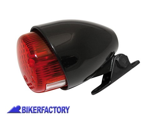 BikerFactory Faro posteriore modello TEXAS colore NERO Prodotto generico non specifico per questo modello di moto PW 00 255 983 1047460