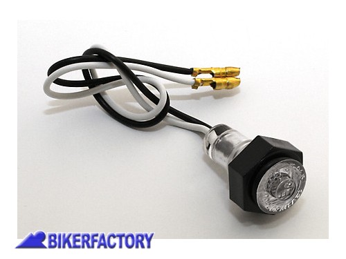 BikerFactory Luce di posizione a LED con involucro esterno %C3%B8 14 8 mm Prodotto generico non specifico per questo modello di moto PW 00 223 324 1028276