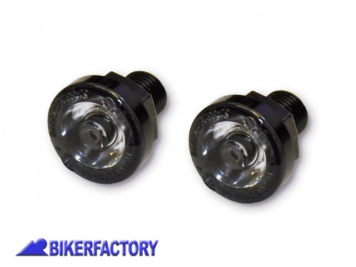 BikerFactory Luci di posizione a LED coppia %C3%B8 24 7 mm con aggancio a vite M12 Prodotto generico non specifico per questo modello di moto PW 00 223 331 1032468