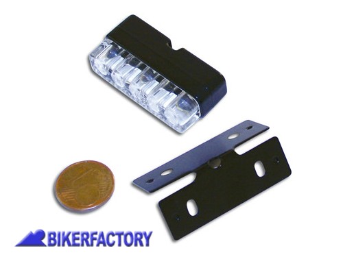 BikerFactory Luce targa MINI LED Prodotto generico non specifico per questo modello di moto PW 00 256 035 1030938