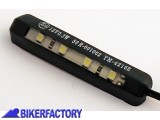 BikerFactory Luce targa a LED flessibile con pellicola autoadesiva Prodotto generico non specifico per questo modello di moto PW 00 256 045 1031317