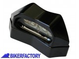 BikerFactory Luce targa universale a 4 LED in alluminio Prodotto generico non specifico per questo modello di moto PW 00 256 007 1031290