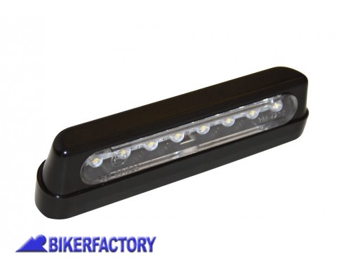 BikerFactory Luce targa universale a 8 LED 110 mm Prodotto generico non specifico per questo modello di moto PW 00 256 006 1031289