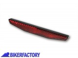 BikerFactory Catarifrangente posteriore rettangolare SHIN YO per portatarga fissaggio autoadesivo PW 00 259 102 1032010