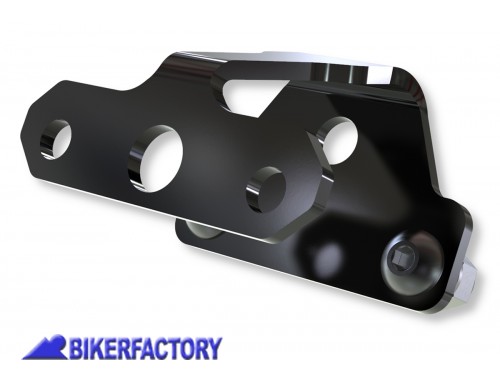 BikerFactory Staffa in alluminio per luci targa mod XL per portatarga HIGHSIDER AKRON RS PW 00 280 953 1045584