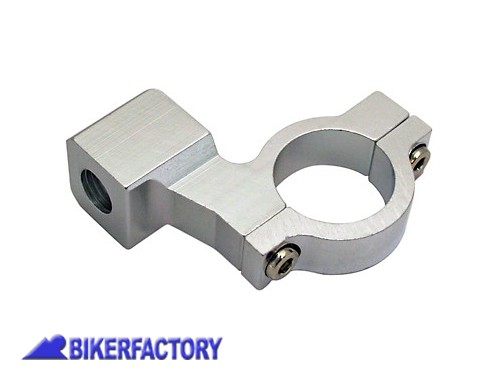 BikerFactory Aggancio clamp CNC per fissaggio specchietto retrovisore a manubrio %C3%B822 mm 1027441
