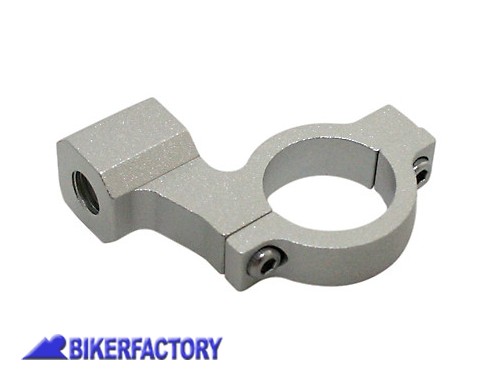 BikerFactory Aggancio clamp CNC per fissaggio specchietto retrovisore a manubrio %C3%B825 4 mm 1027444