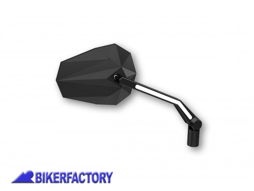 BikerFactory Coppia specchietti retrovisori Dx Sx con luce di posizione LED integrata PW 00 301 452 1039843