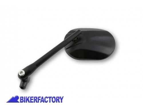 BikerFactory Specchietto retrovisore SHIN YO mod LINO nero prodotto generico non specifico per un modello di moto PW 00 301 102 1038690