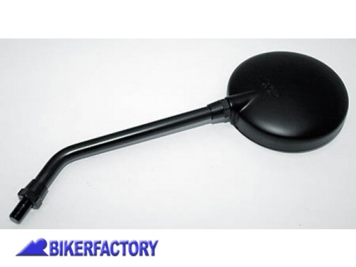 BikerFactory Specchietto retrovisore universale nero Prodotto generico non specifico per questo modello di moto PW 00 301 194 1040939