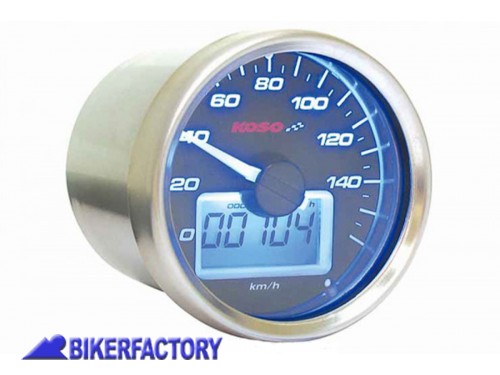 BikerFactory Tachimetro multifunzione digitale KOSO mod GP Tacho D55 Prodotto generico non specifico per un modello di moto PW 00 360 350 1041419
