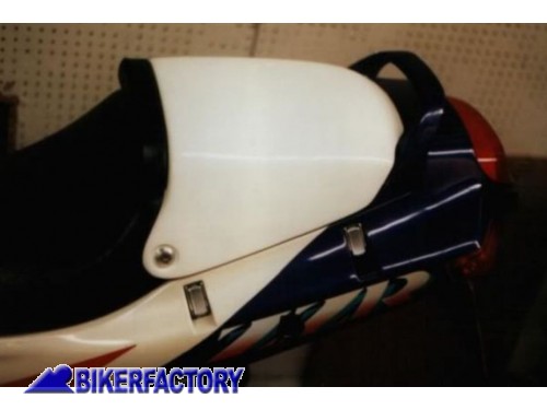 BikerFactory Copertura sella posteriore unghia coprisella PYRAMID colore grezzo da verniciare x KAWASAKI ZZR 600 PY08 13350U 1033068