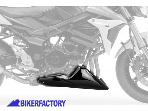 BikerFactory Puntale motore spoiler PYRAMID colore Gloss Black nero lucido x SUZUKI GSR 750 PY05 200000B 1033124