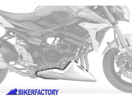BikerFactory Puntale motore spoiler PYRAMID colore Gloss White bianco lucido x SUZUKI GSR 750 PY05 200000C 1033120