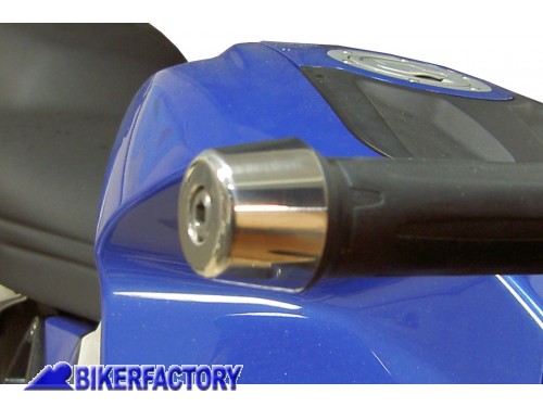 BikerFactory Contrappesi piccoli in Acciaio Inox cm 2 5 per BMW F800 ST K1200 K1300 R1100S BKF 07 0026 1001289
